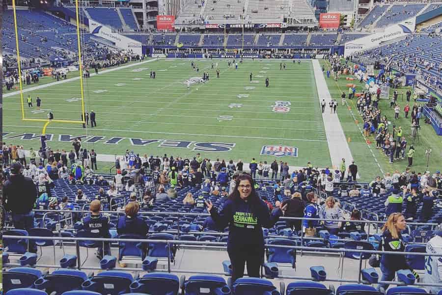 Seattle: Seattle Seahawks Football Spiel Ticket. Foto: GetYourGuide