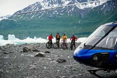 Anchorage: Heli E-Biking Adventure