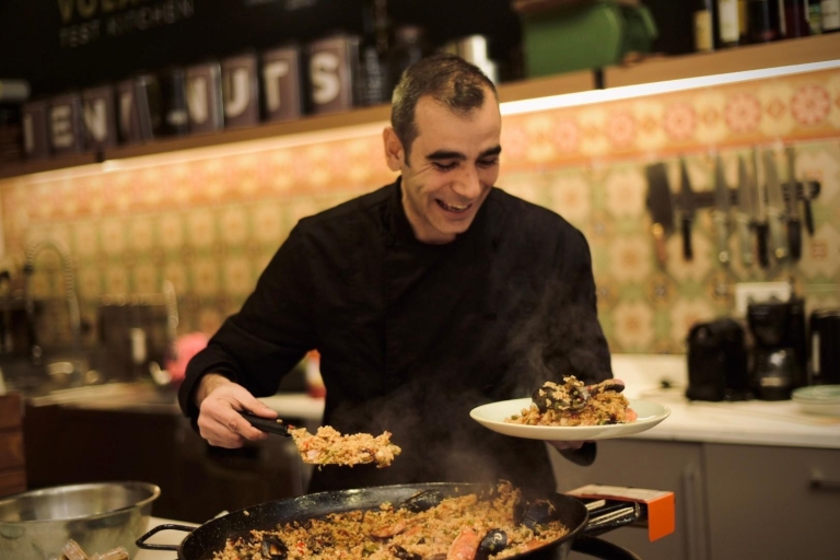 Barcelona: cocinado de paella y tour Mercado de la Boquería
