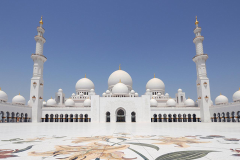 Dubai: Abu Dhabi Mosque and Ferrari World Tour with Tickets
