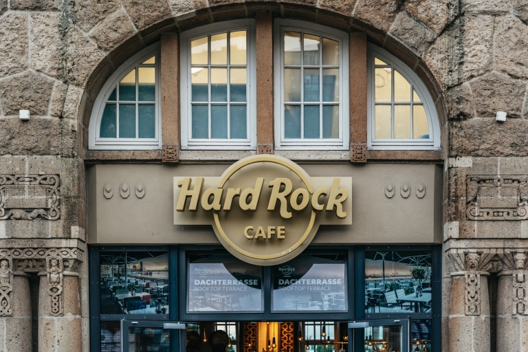 Hamburgo: Hard Rock Cafe Comida sin colasTarde: Menú Funk