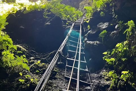 EL HIGHLIGHT DE ISABELA Excursie Rappel Vulkaan Trillizos &amp; Grotten van Sucre