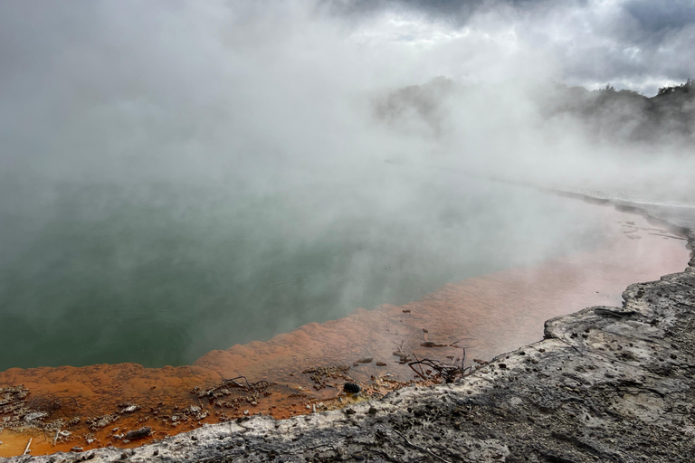 VANUIT ROTORUA: WAI-O-TAPU GEOTHERMAL WONDERLAND HALFDAAGSE TOUR