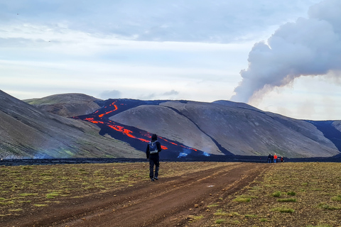 De Reykjavík: randonnée au volcan Fagradalsfjall avec géologue