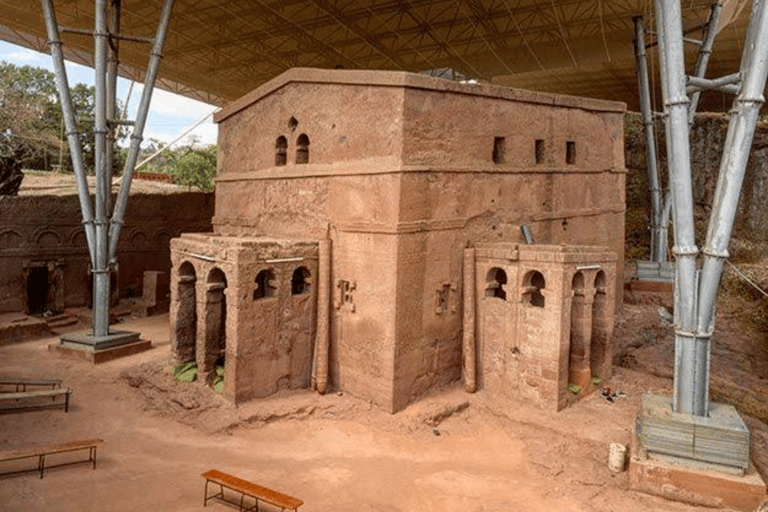 2-dniowa wycieczka z wykutymi w skale kościołami i klasztorem Lalibela2-dniowa wycieczka ze skalistymi kościołami i klasztorem