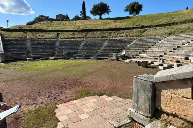 Timeless Ancient Messene: A Journey Through History Private Luxury Zero-Emission Electric SUV Transfer (Up to 4)