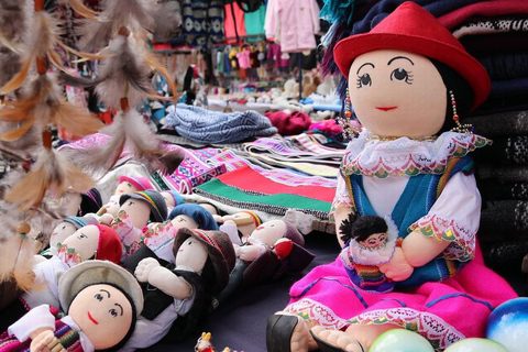 Depuis Quito : Journée culturelle et shopping dans la région d'Otavalo