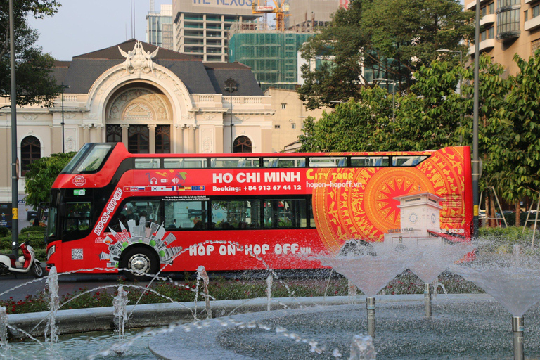 Ho Chi Minh City: 4 Hour Hop-on Hop-off Bus Tour