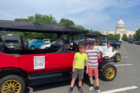 Washington, DC: Tour dei monumenti e dei memoriali in auto d&#039;epoca