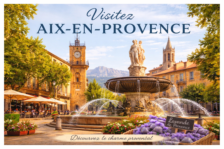 Aix & Cassis Private Tour – Only Your Group, No Strangers