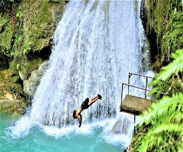 Blue Hole, Secret Falls, and Dunn's River Falls Combo Day-Tr