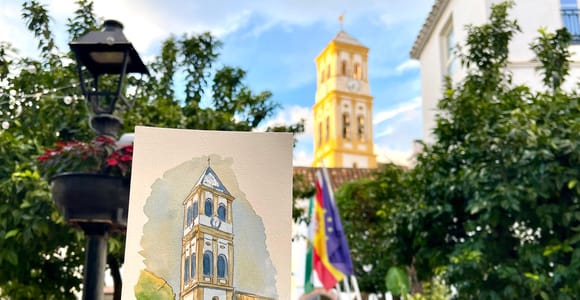 Private Marbella Tour: Watercolor Painting, Sightseeing, and Tapas