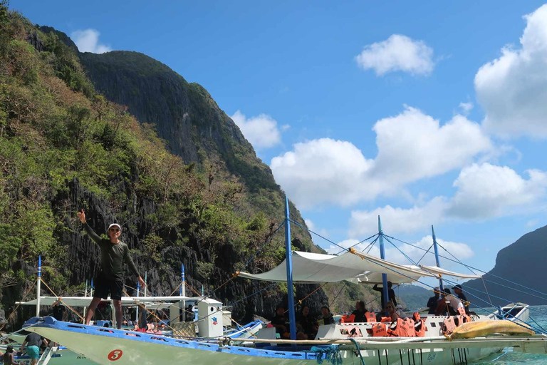 El Nido: Excursión por las islas A con almuerzo, traslado y EDTFEL NIDO TOUR A- TODAS LAS ENTRADAS-SIN CARGOS OCULTOS