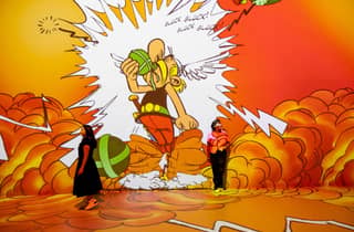 Hamburg: Port des Lumières – Asterix & Obelix