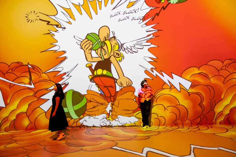 Port des Lumières Asterix en Obelix