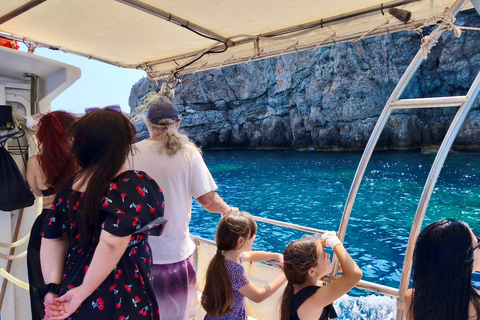 Glyfada Atenas : Excursión de Pesca y Natación con Almuerzo