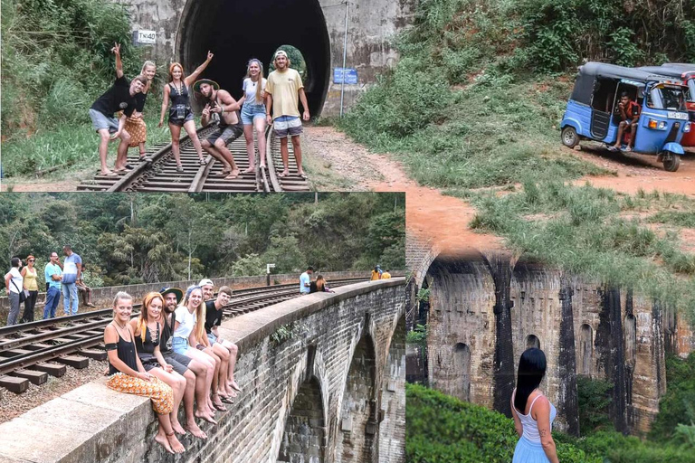 Colombo/Negombo: Sigiriya, Kandy, Ella 3-daagse reis met trein