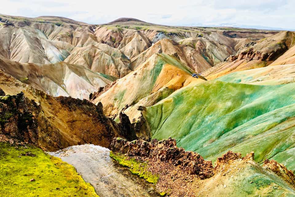 3 Stunden — Landmannalaugar mit drei Landungen
