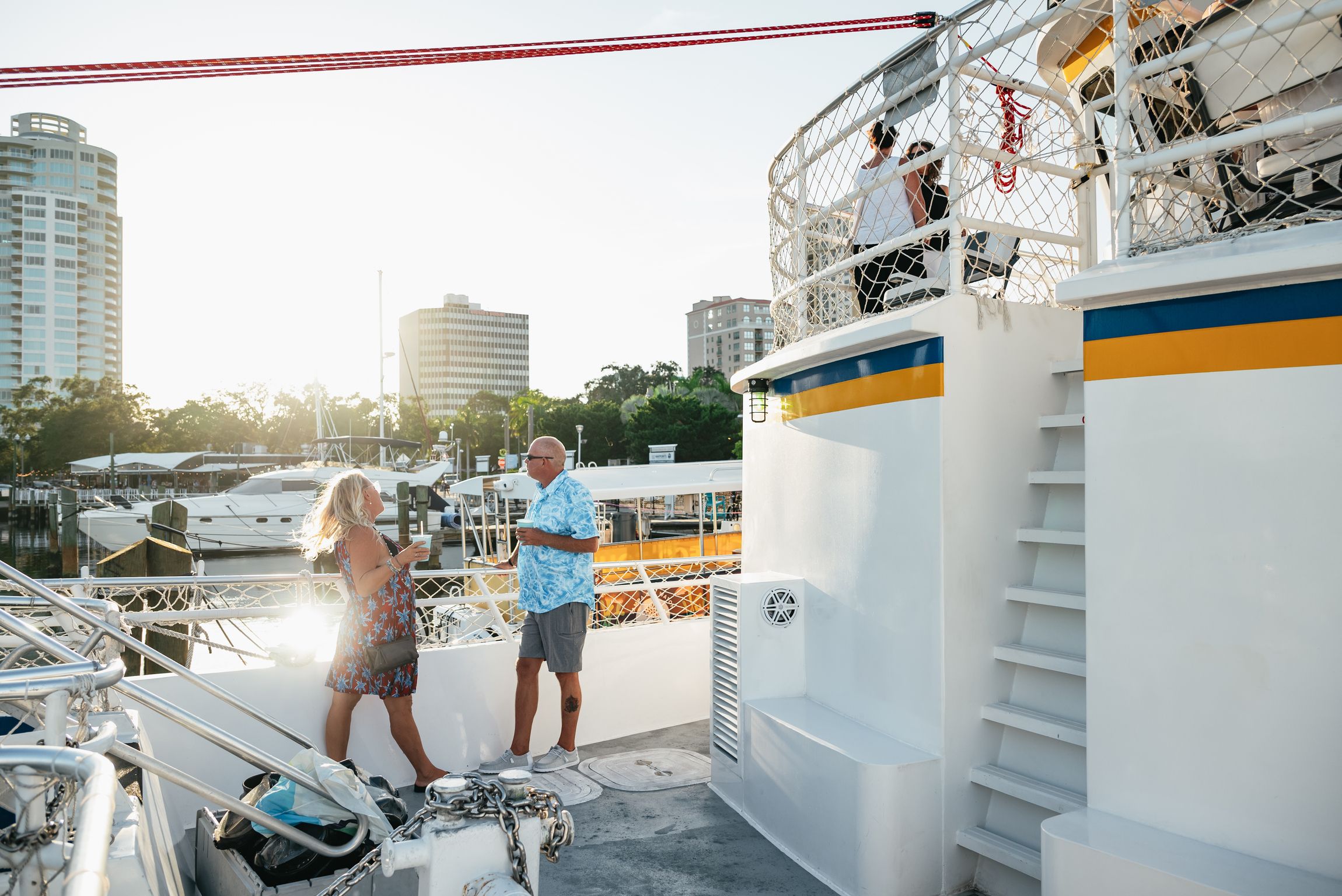 St. Petersburg: Sunset Cruise mit Sunshine Skyway Bridge