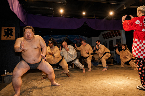 Tokyo Ginza Sumo Show: Live Performance & Photo Experience 【B plan】Optional Hands-On Sumo Training Experience