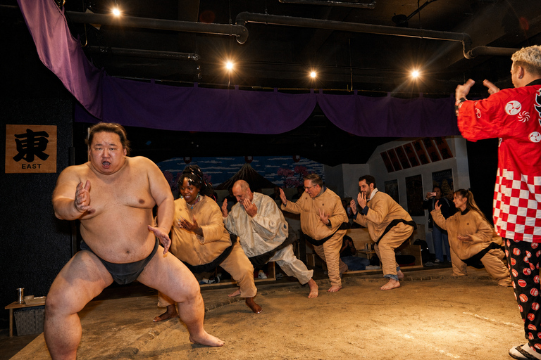 Tokyo Ginza Sumo Show: Live Performance & Photo Experience 【B plan】Optional Hands-On Sumo Training Experience