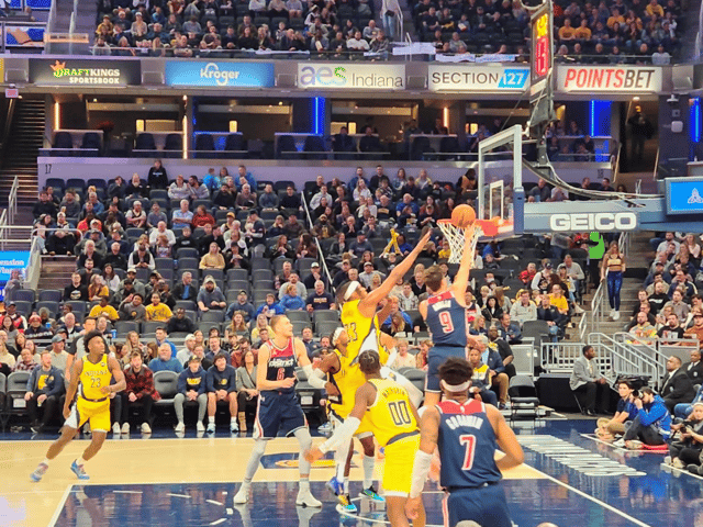 Visit Indianapolis Indiana Pacers Basketball Game Ticket in Indianapolis, Indiana