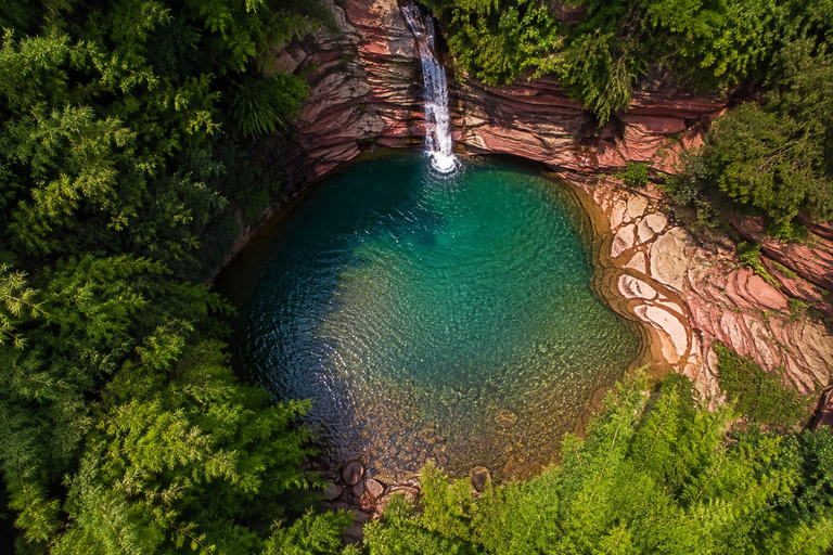 Guizhou: Sidonggou Scenic Area Waterfall Tickets Sidonggou Scenic Area: Admission + Round-Trip Shuttle