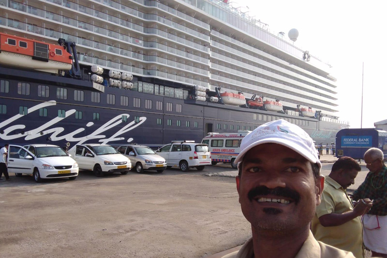 Kochi : Visite touristique en tuk-tuk avec prise en charge depuis le bateau de croisière