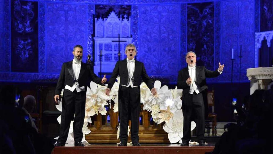 Die drei Tenöre in Rom – Opernarien, neapolitanische Lieder und Ballett Die drei Tenöre in ...