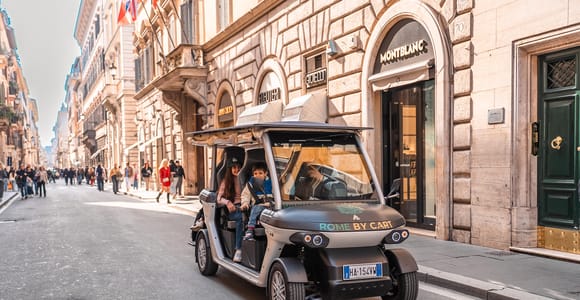 Rome for Families – Kid-Friendly Private Golf Cart Tour