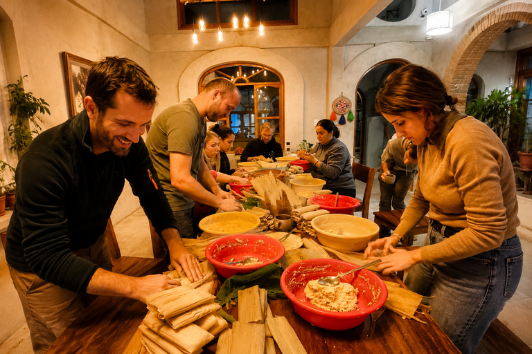 San Cristóbal: Traditional Mexican Cooking Lesson, Corn, and Pox Tasting