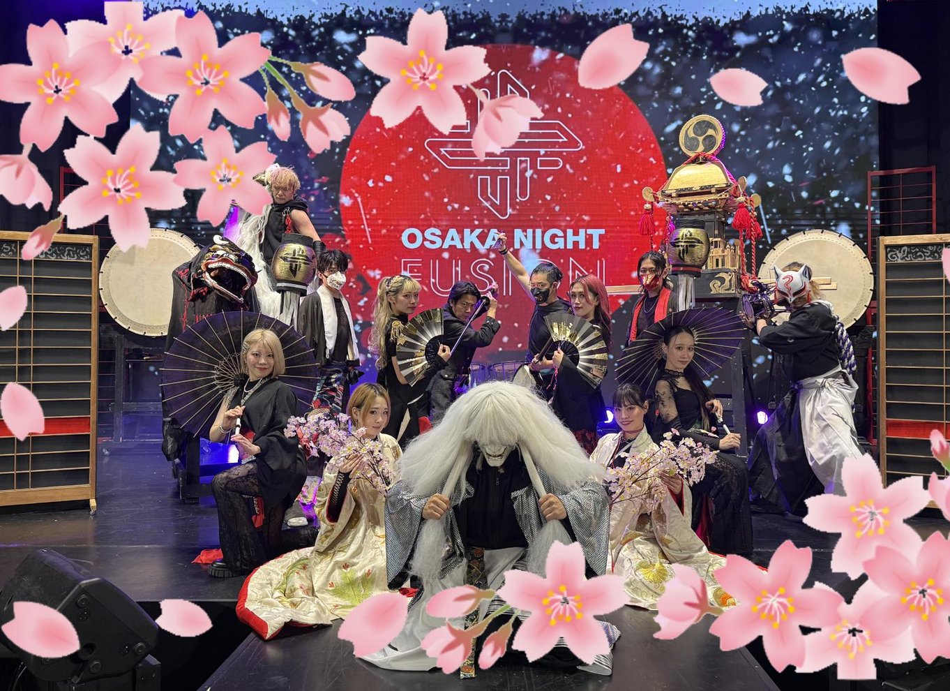 Osaka: Et moderne show med samuraier, Kabuki, Taiko og dans
