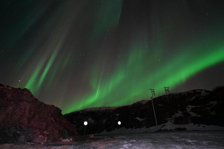 From Tromsø: Northern Lights Tour with Hot Drinks and Photos