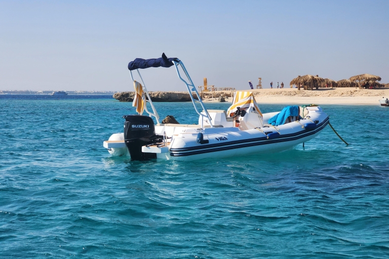 Hurghada: Orange Island & Delfinbeobachtung Schnorchelausflug