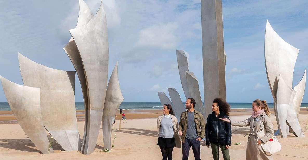 Z Paryża: jednodniowa wycieczka na plaże Normandii w Normandii