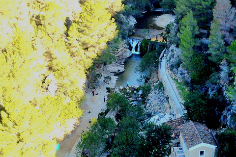 Von Alicante aus: Besuch der Algar-Wasserfälle mit Transfer