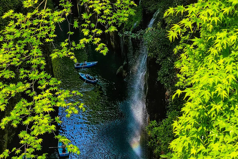 Fukuoka: Takachiho Gorge & Scenic Railway One Day Tour Limited-Time One-Day Tour (Excluding Admission Fees)