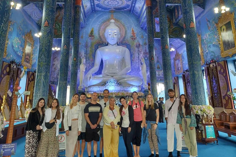 Chiang Rai: Explore 3 Highlight Temples (White, Blue, Red) Meeting Point: Wat Phra Singh (Hotels Outside Pickup Area)