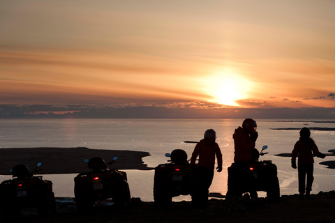 Reykjavik: 2 hour Midnight sun ATV adventure with Pickup Tour with 2 Persons Per ATV