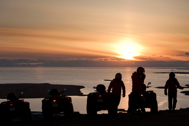 Reykjavik: 2 hour Midnight sun ATV adventure with Pickup Tour with 2 Persons Per ATV