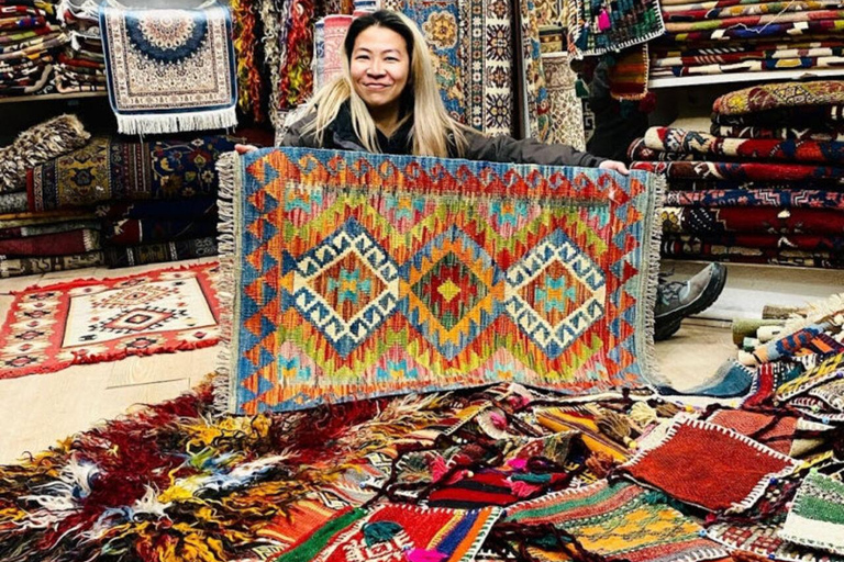 Visite de l'atelier de céramique et du magasin de tapis de la Cappadoce