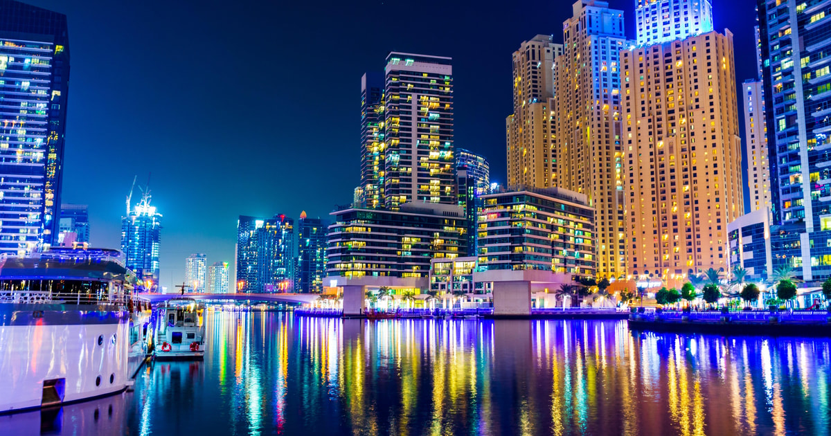 Croisière En Boutre Dans La Marina De Dubaï + Prise En Charge Et Retour ...