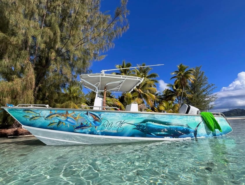 Taha’a : plantation de vanille, croisière dans le lagon et snorkeling