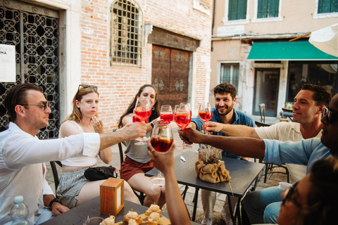 Venice: Evening Cicchetti & Wine Tour with Generous Tastings Private Venice at Sunset: Cicchetti, Food & Wine Tour