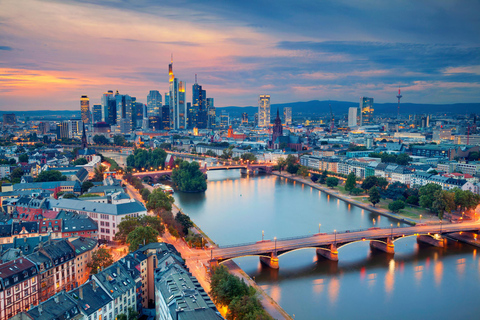 Frankfurt på 1 dag: Rundvandring med digital guide20 € - Gruppbiljett (3-6 personer)