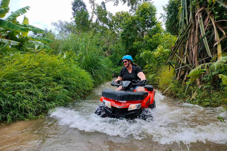 Khao Lak: ATV Ride Through Mountain and Waterfall Trails ATV 30 mins Drive+Passenger