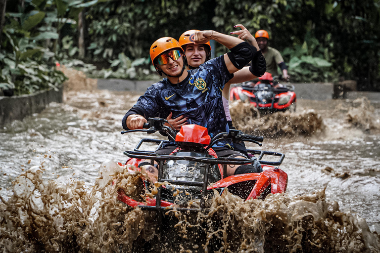 Ubud: Gorilla Cave ATV, Rice Terrace & Cretya Pool Tour Tandem Atv Ride meet at Venue(No Rice terrace & Cretya Tour)