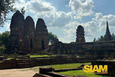 L&#039;incredibile tour degli antichi templi di Ayutthaya: Da BangkokGruppo privato con guida in inglese