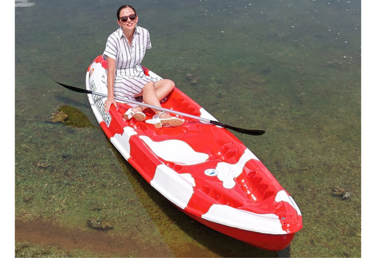 From Sigiriya: Kayaking Through Floating Flowers at Kanthale