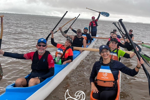 Belém: Canoeing through the holes and streams of the islands with breakfast. Belém: Canoeing through the channels and streams of the islands with breakfast